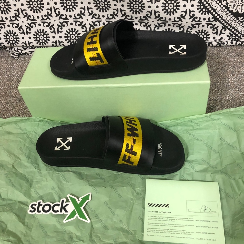Off White Slides Mens